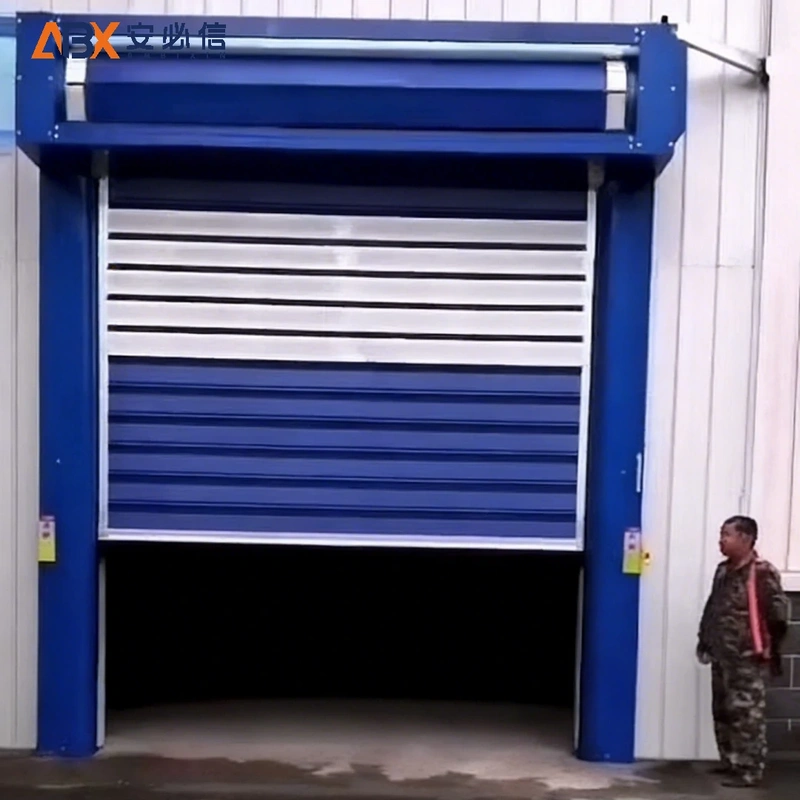胡杨河螺旋式高速门